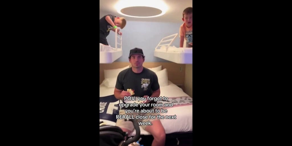 Chaos on the High Seas: Family of Four Finds Themselves in a Tiny Cruise Cabin!