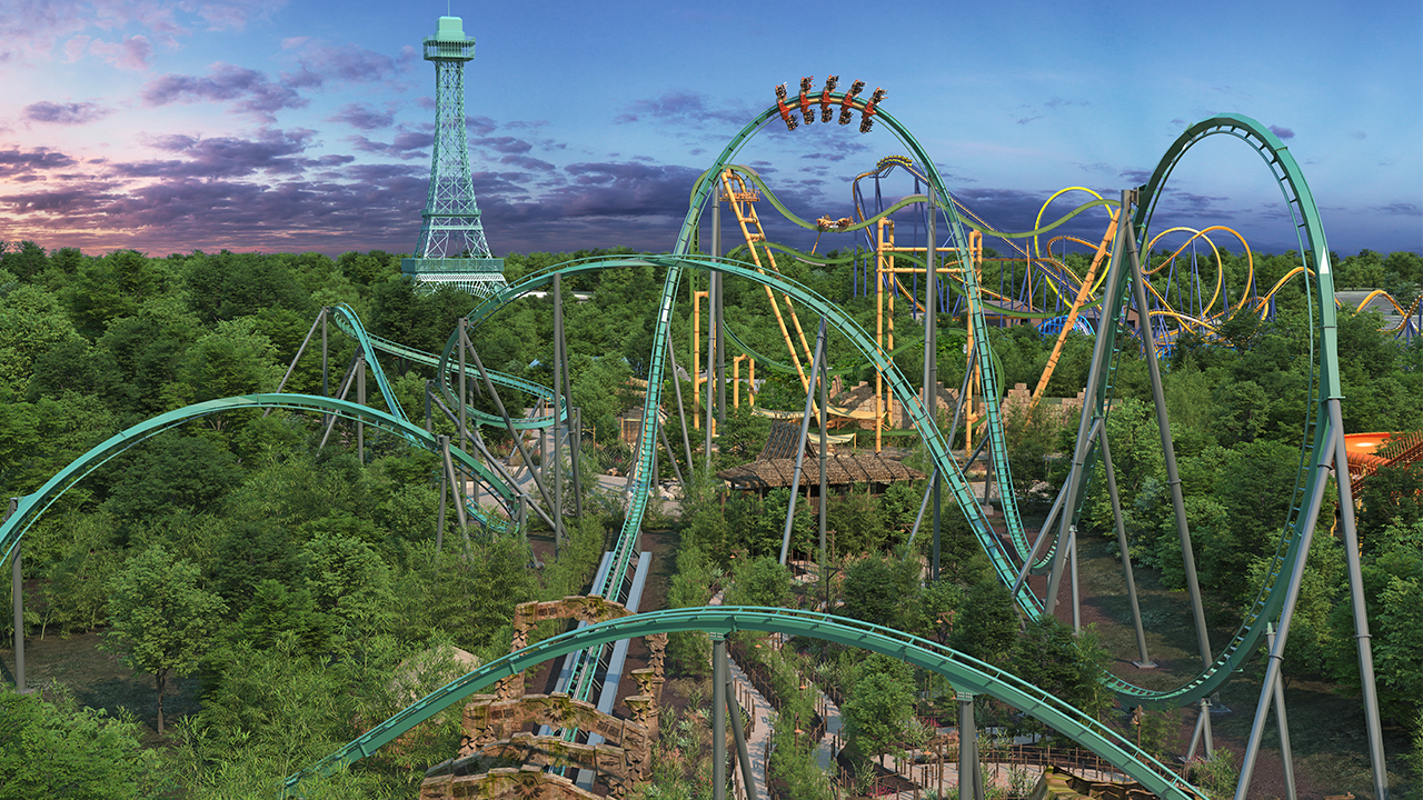 Virginia Amusement Park Set to Debut Record-Breaking Launched Wing Roller Coaster!