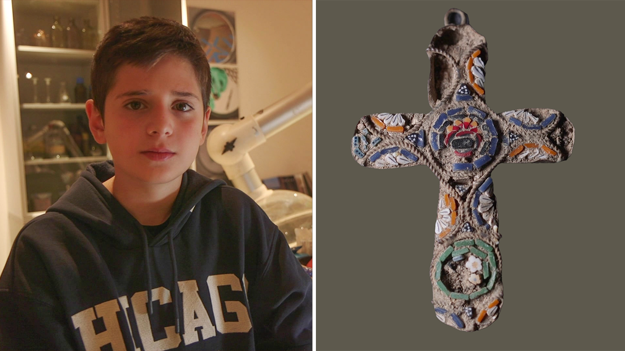 Child Uncovers Ancient Religious Cross During Jerusalem School Field Trip!
