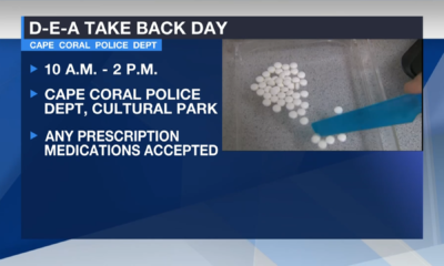 The Cape Coral Police host the DEA National RX Take Back Day