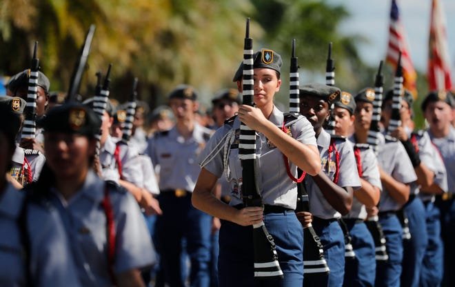 The city of Cape Coral hosted its annual Veteran's Day parade in 2019 to honor American Heroes and pay tribute to those who lost their lives, those who served honorably and those who are still proudly serving.