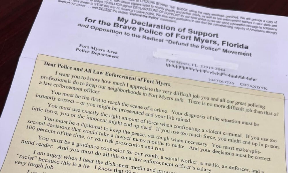 Police warn of mail scam circulating Fort Myers