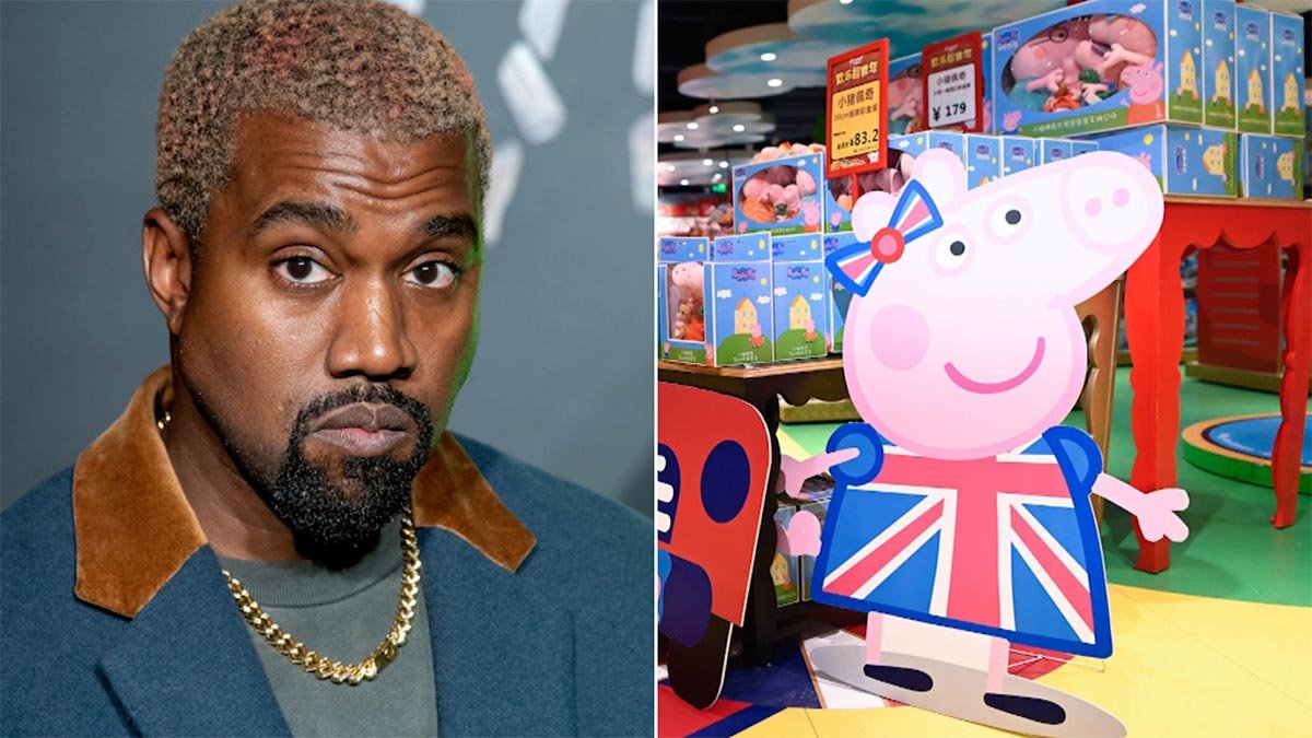 Peppa Pig appears to have trolled Kanye West