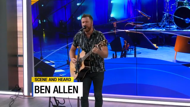 Ben Allen performs live on More in the Morning