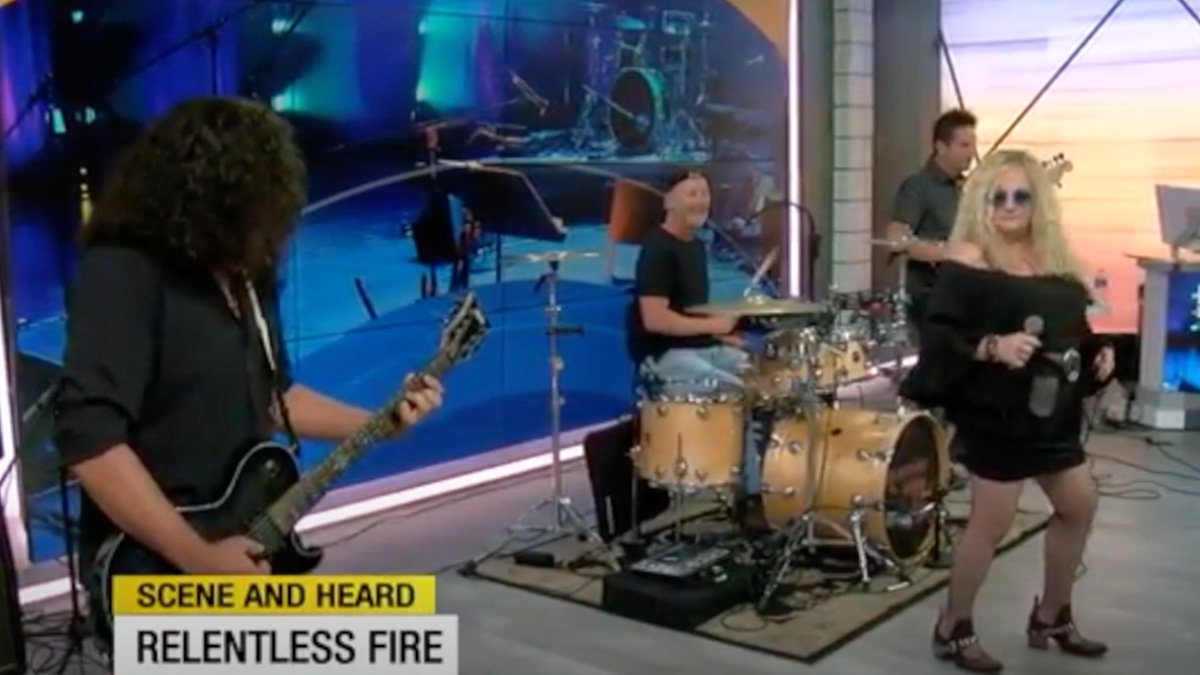 Relentless Fire performs live on More in the Morning