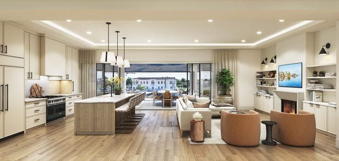 The spacious open floorplans at Stella Naples is another major selling point of the downtown Naples project.