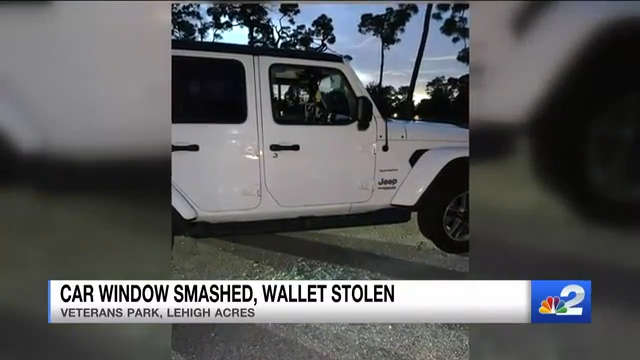 Thief breaks into Jeep at dog park in Lehigh Acres