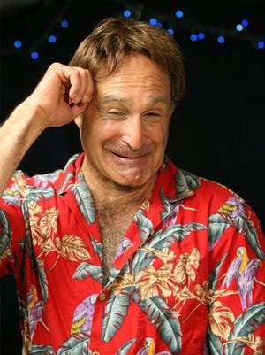 Comedian/impressionist Roger Kabler as Robin Williams