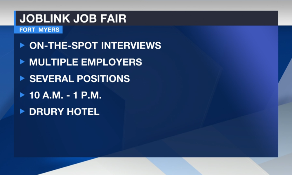 Fort Myers job fair aims to hire 200+ across SWFL Tuesday