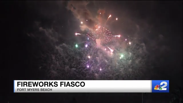 Numerous firework safety concerns emerge during Fort Myers Beach 4th of July celebration