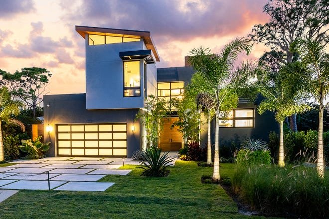 Kaye Lifestyle Homes' Seagate Charm is a high-performance energy efficient single family custom home featuring 3,305 square feet under air in a three bedroom, three and one-half bath configuration, located in the Park Shore neighborhood in Naples, Fla.