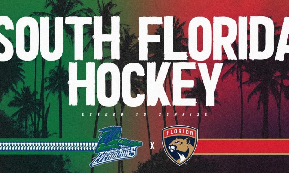 Estero to Sunrise: Everblades affiliate with Panthers