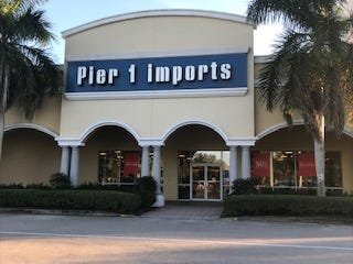A view of the Pier 1 Imports store at Granada Shoppes in North Naples on Jan. 7, 2020.