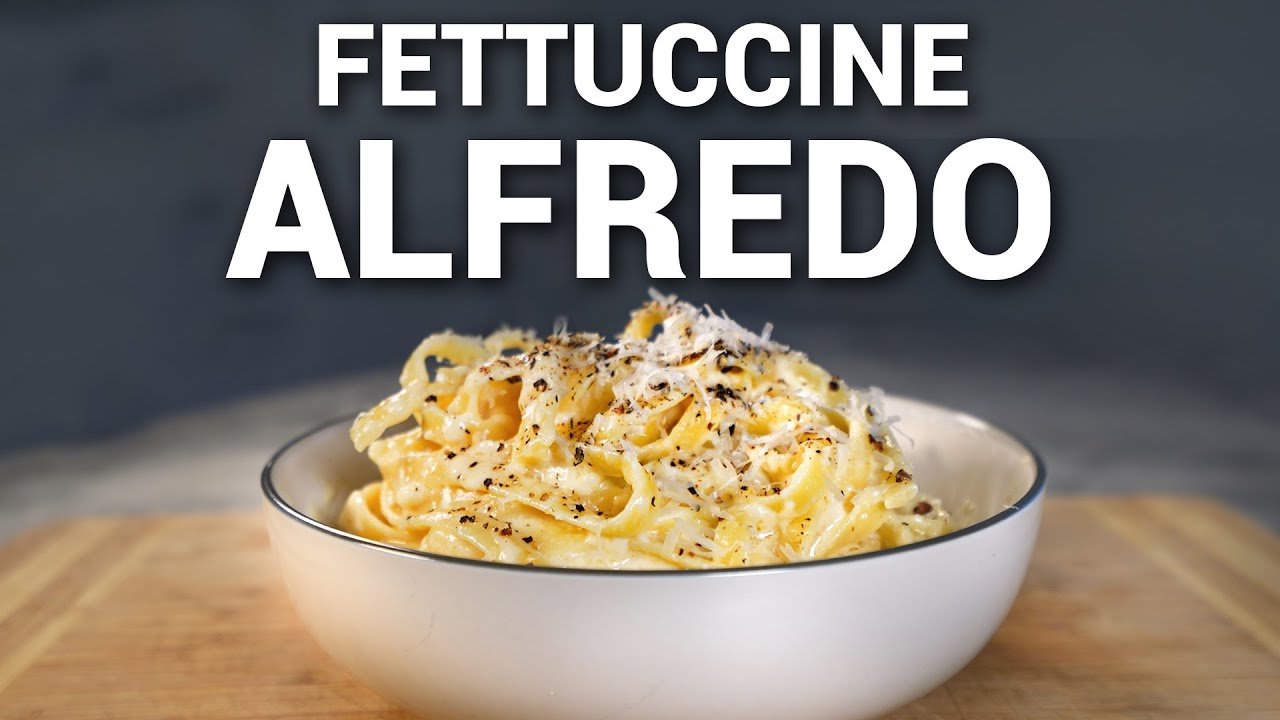 Easy Fettuccine Alfredo Pasta Recipe
