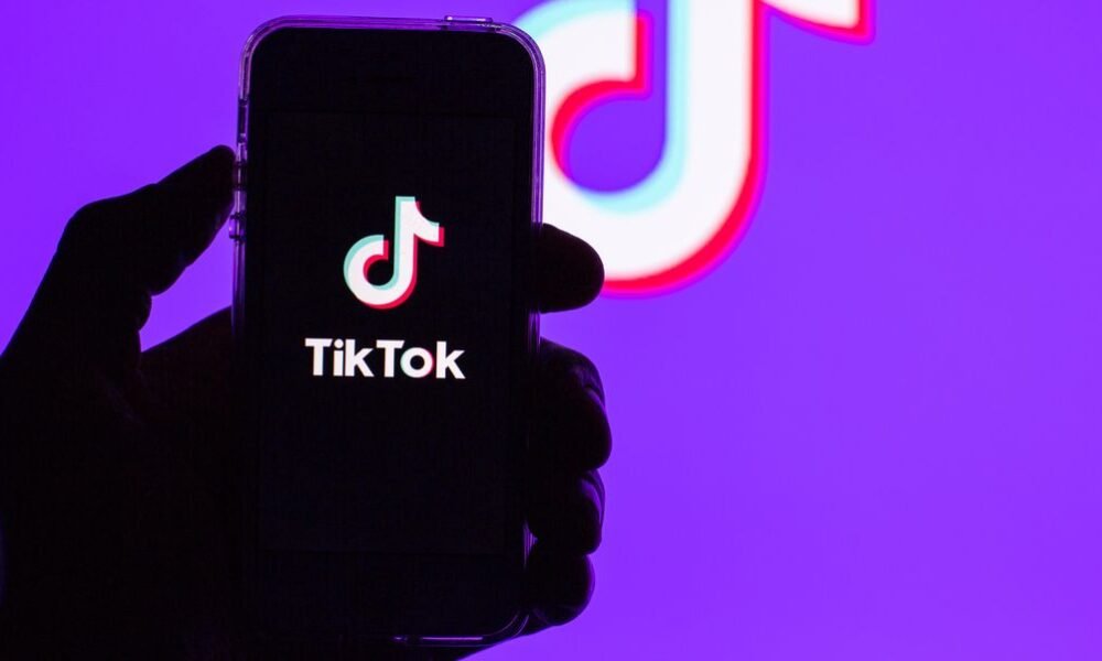 in this photo illustration a tik tok app seen displayed on news photo 1677278320.jpg