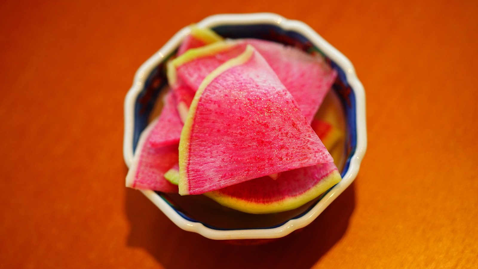 Plating Elegance at its Peak: Watermelon Radish Roses