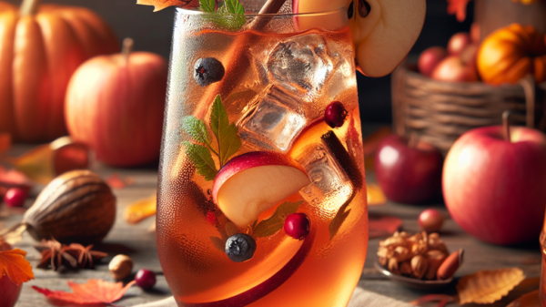 Delicious Fall-Inspired Shrub Recipe: Craft Your Refreshing Non-Alcoholic Drink!