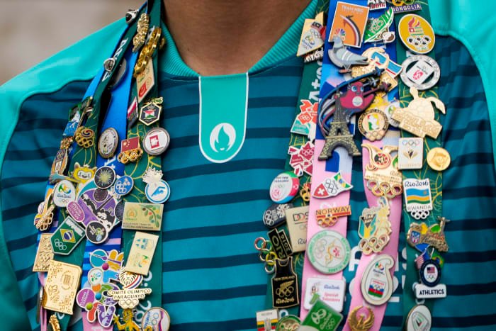 Exploring the Pin-Trading Market at the Olympics