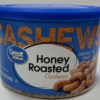 Great Value Honey Roasted Cashews Recalled for Undeclared Allergen Risks