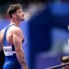 Pole Vaulter Anthony Ammirati Has Awkward Moment with Crossbar at Olympics